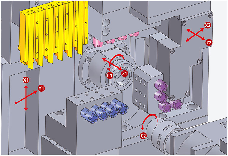 first schematic diagram of CNC auto lathe (CNC lathe machining)